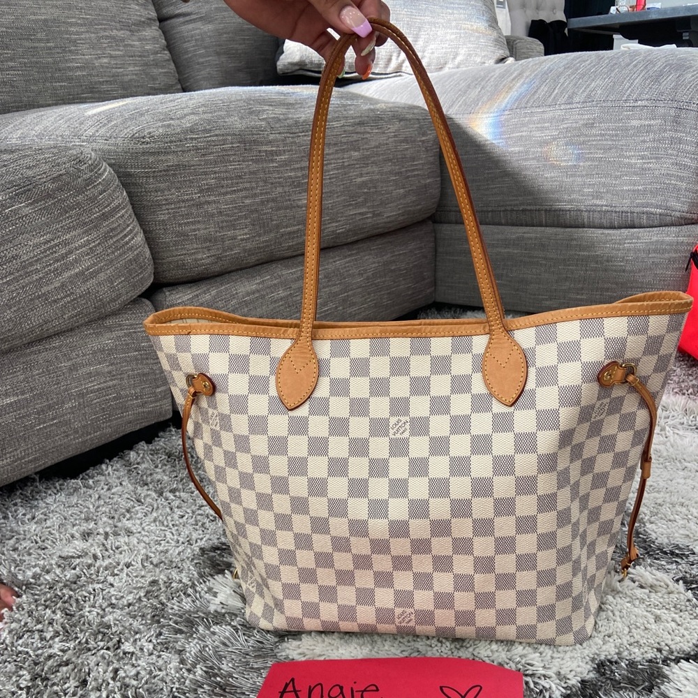 Louis Vuitton Neverfull MM Damier Azur